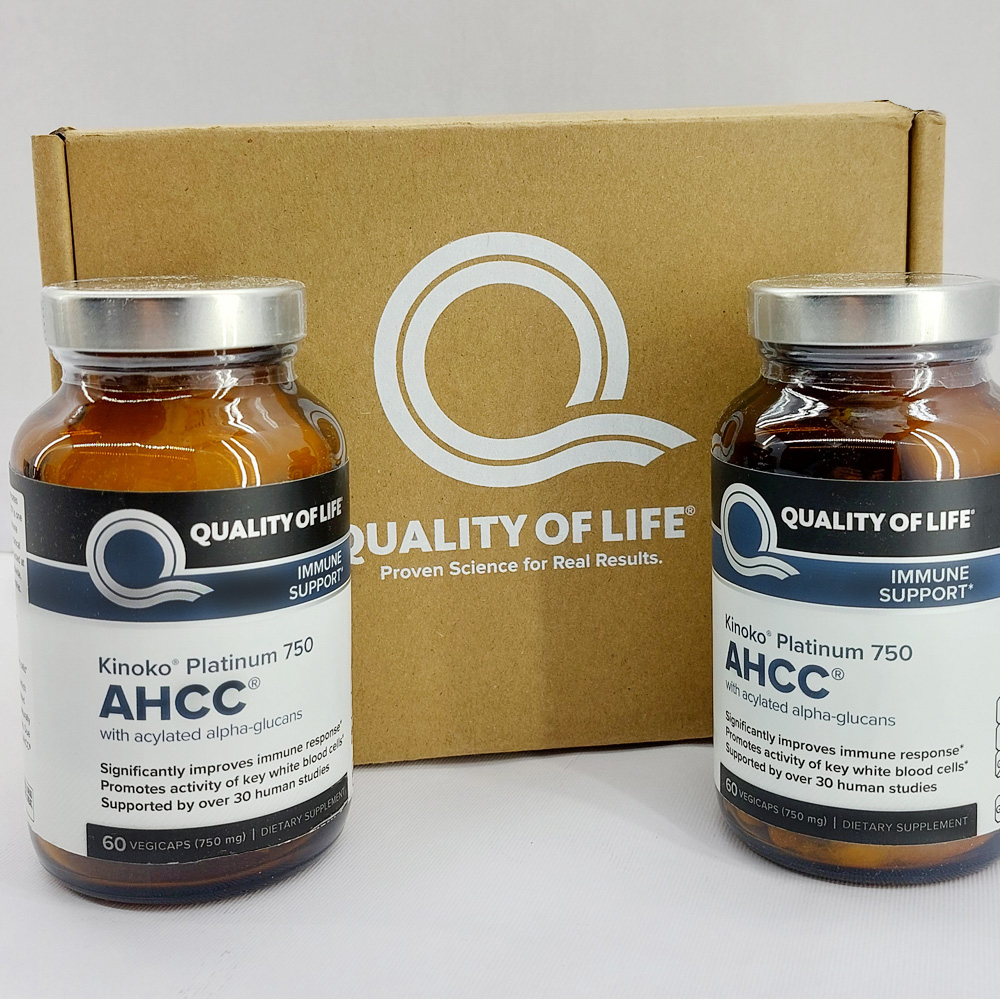 ahcc kinoko 750mg with box carton