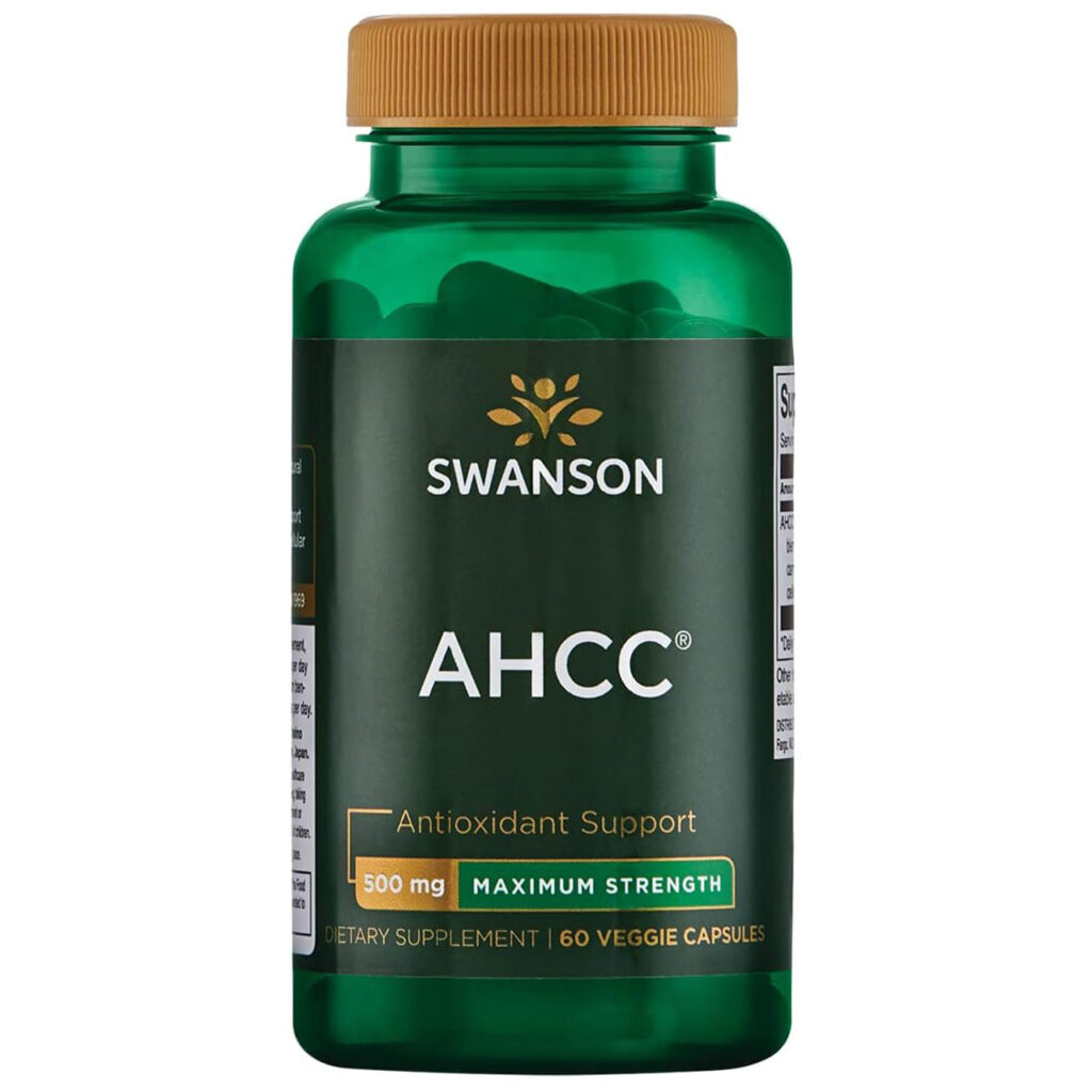 کپسول AHCC سوانسون - قرص ahcc سوانسون - swanson ahcc 500mg - ahcc swanson