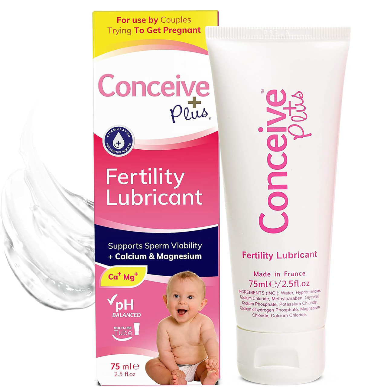 Conceive-Plus-Fertility-Lubricant ژل روان کننده لوبریکانت افزایش باروری برند Conceive Plus آمریکایی