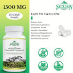 کپسول گیاهی AHCC (90 عددی) مدل 1500 میلیگرم برند SZCZEKIN - Image 7