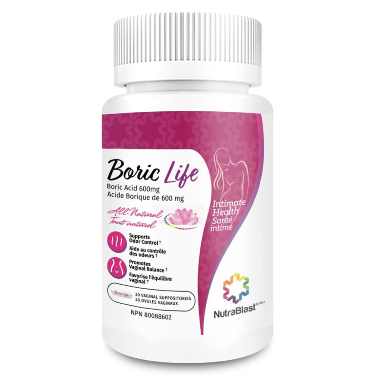 شیاف اسید بوریک واژینال 30 تایی برند NutraBlast ساخت آمریکا 