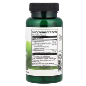 کپسول شیتاکه ریشی مایتاکه برند Swanson ساخت آمریکا