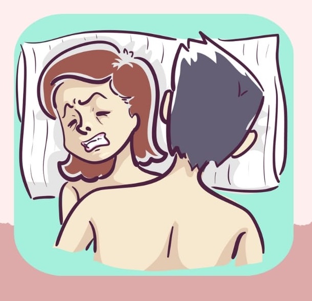 علت درد هنگام نزدیکی چیست Dyspareunia