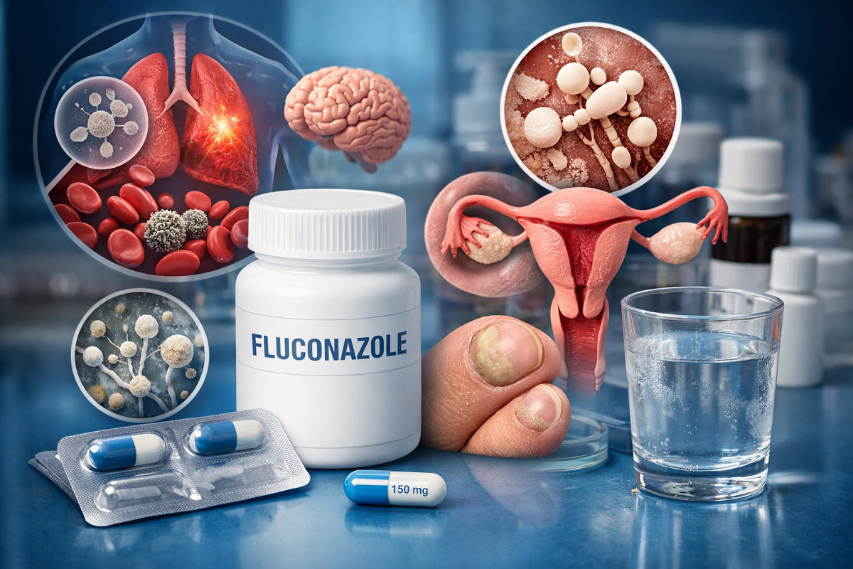 قرص فلوکونازول - کپسول فلوکونازول - دارو فلوکونازول Fluconazole